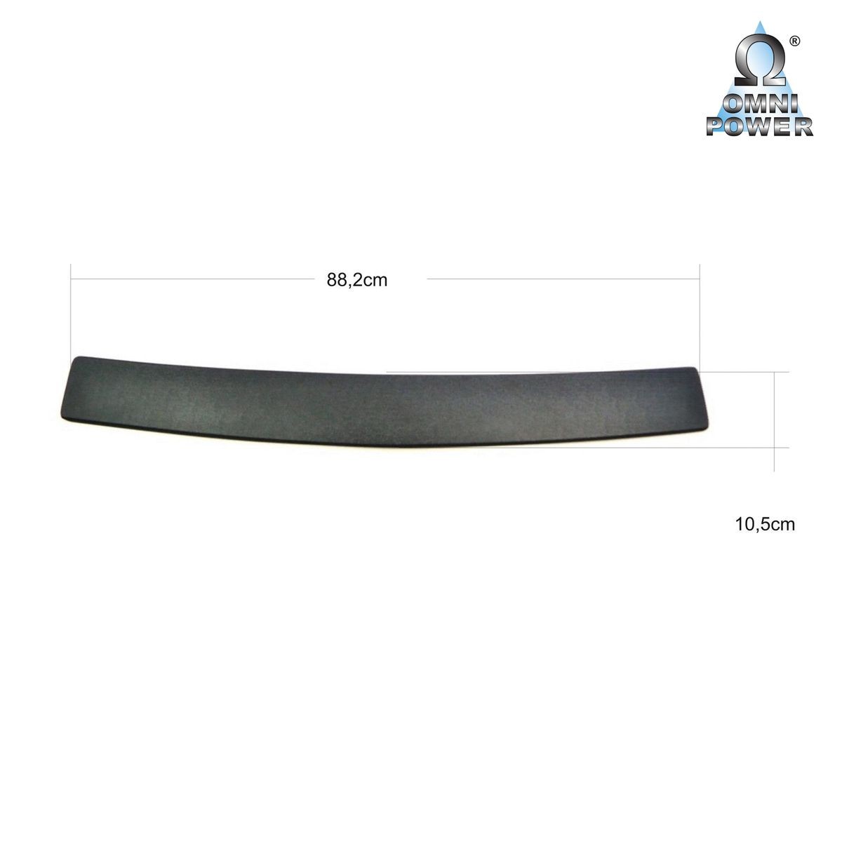 ABS Ladekantenschutz für Mercedes B-Klasse Van W245 2008-2011 – Carbon