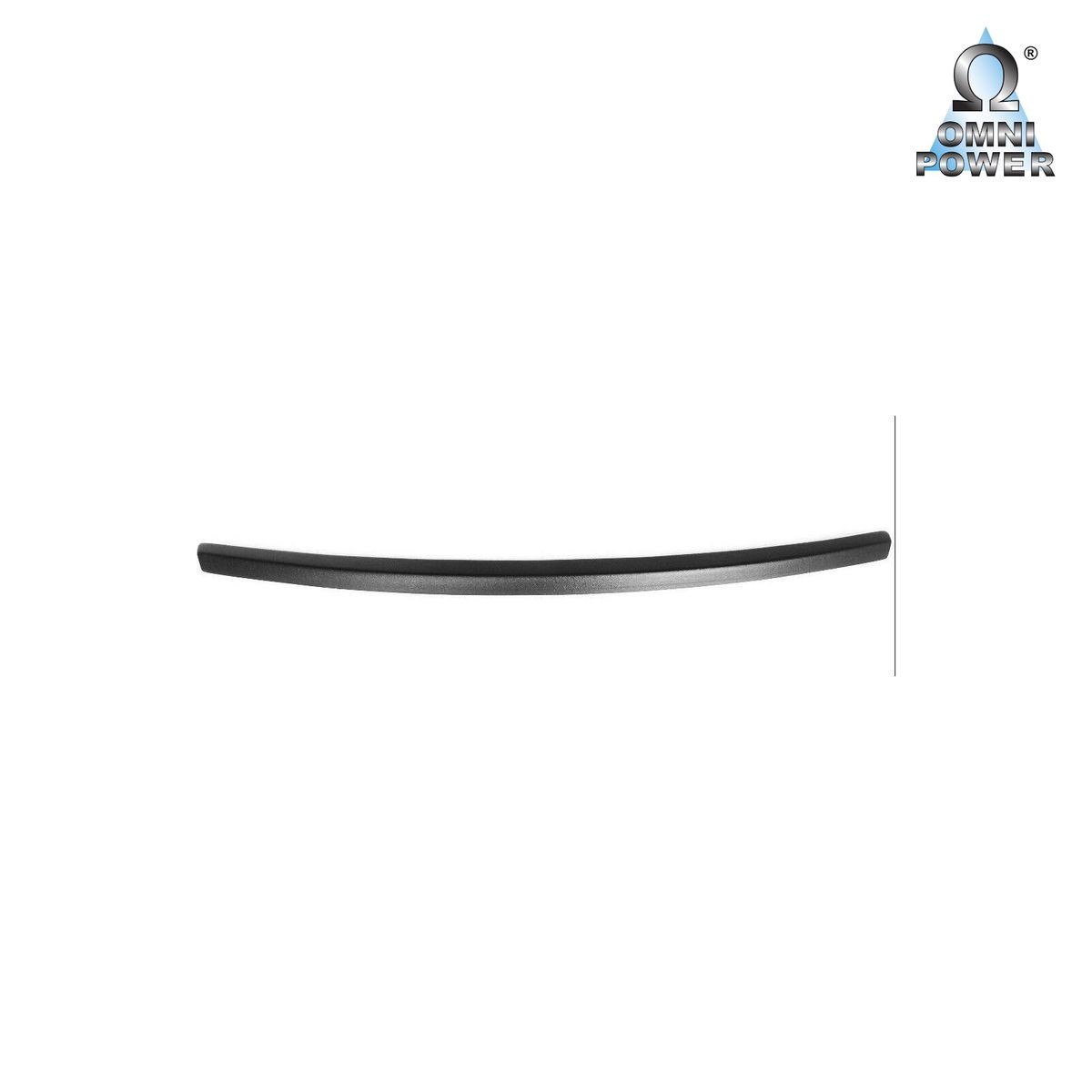 Protection de seuil de charge ABS pour Hyundai ix35 I SUV 2010-2015 par OmniPower – Noir