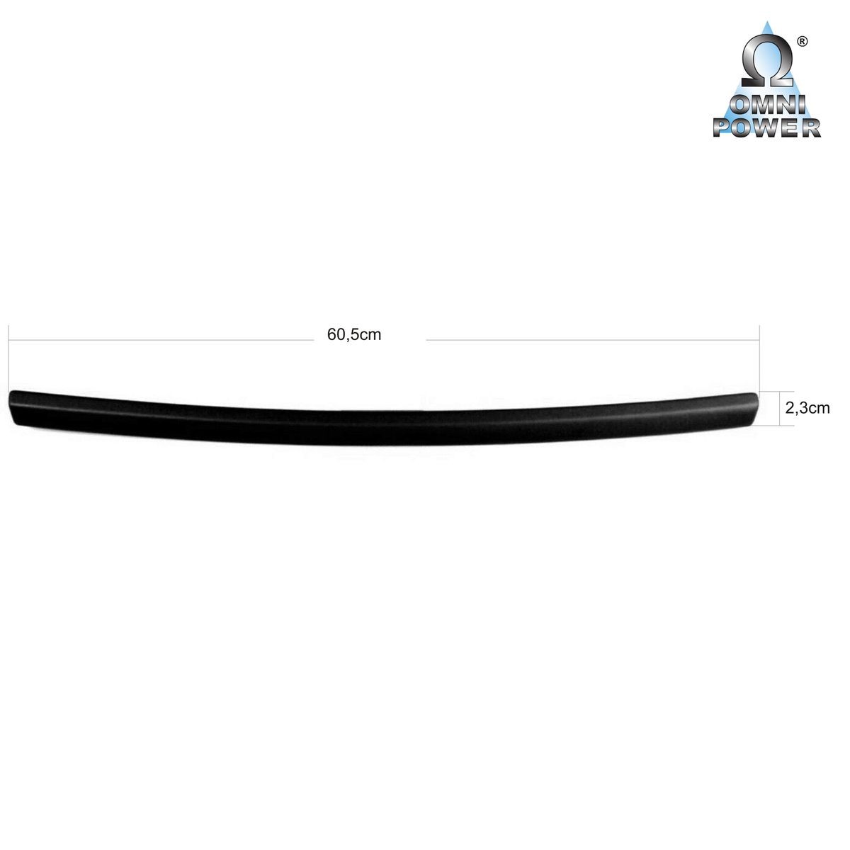 ABS Laadrandbescherming voor Mercedes C/CLC-Klasse Cabriolet 2000-2008 van OmniPower – Carbon