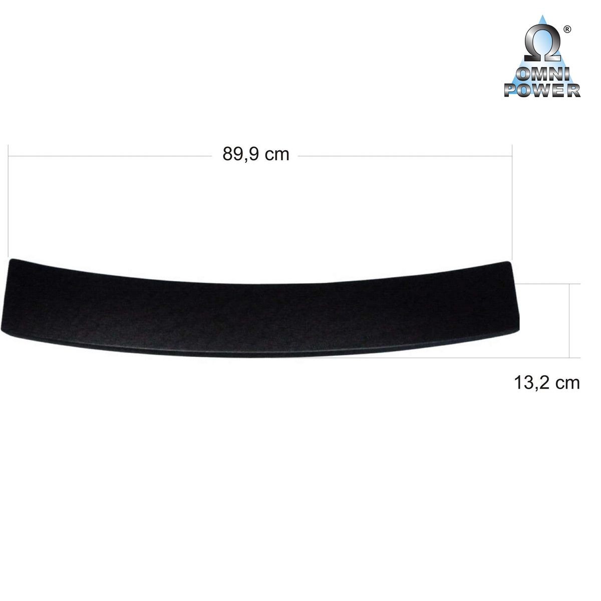 ABS Ladekantenschutz für Mini Countryman Kombi R60 2010- – Schwarz