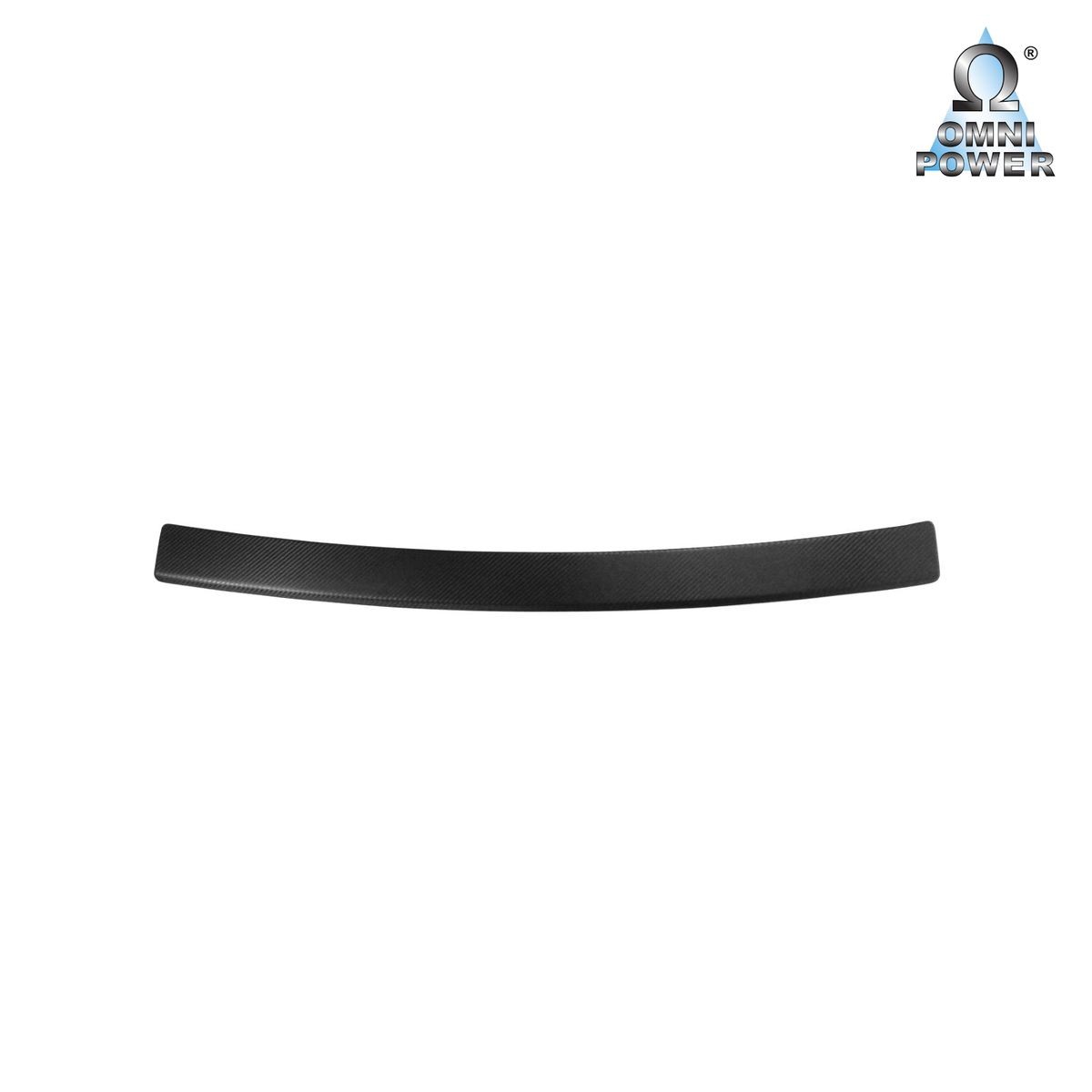 Protection de seuil de charge ABS pour VW Touareg III SUV 2018- par OmniPower – Noir