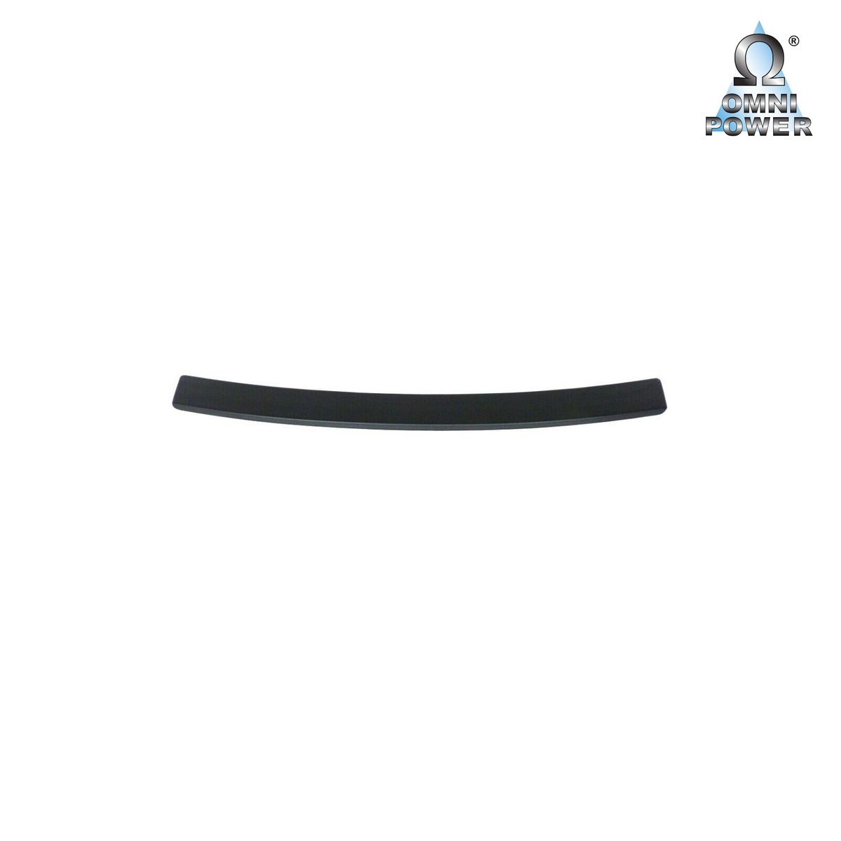 Protection de seuil de charge ABS pour VW Touareg I SUV 2002-2010 par OmniPower – Noir